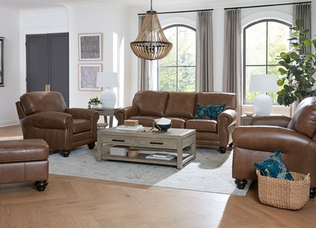 Best® Home Furnishings Customizable Noble Sofa with Dark Walnut Legs-3