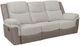 Powell® Withers Beige/Brown Manual Reclining Sofa-0
