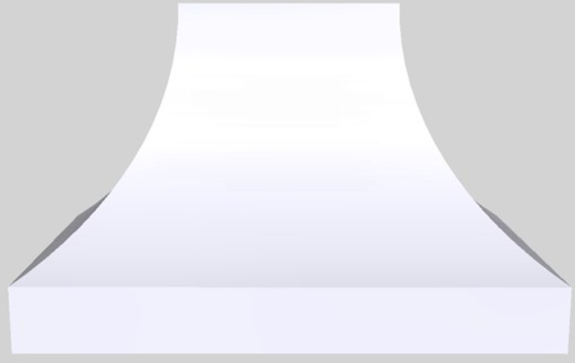 Vent-A-Hood® Designer Series 48" White Wall Mounted Range Hood-0