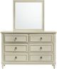Elements International Gianna Off White Youth Mirror-1