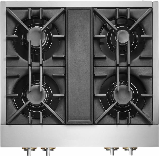 JennAir® RISE™ 30" Stainless Steel Natural Gas Rangetop-2