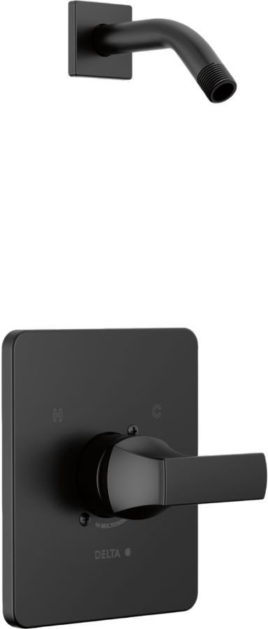 Delta Velum™ Monitor® 14 Series Matte Black Shower Trim - Less Head-0