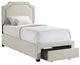 Intercon Tropic Beige Youth Twin Storage Panel Bed-0