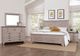 LM Co Home By Vaughan-Bassett Bungalow Home by Ben & Erin Napier Dover Gray Queen Mantel Bed-2
