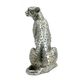 A & B Home Silver 7" Sitting Leopard-4