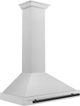 ZLINE 36" Autograph Edition Satin Stainless Steel Wall Mounted Range Hood-2