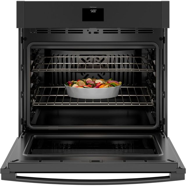 GE® 30" Black Single Electric Wall Oven-3