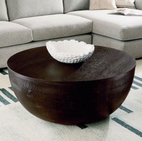 Bassett® Furniture Tahiti Ember Drum Cocktail Table-3