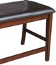 Intercon Kona Brown/Raisin Ladder Back Dining Bench -2