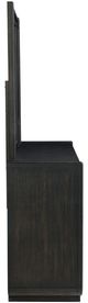 Coaster® Leandro Burnished Black Dresser and Mirror-3