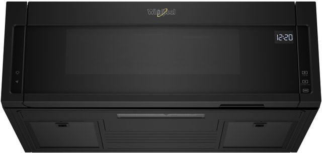 Whirlpool® 1.1 Cu. Ft. Black Over The Range Microwave-3