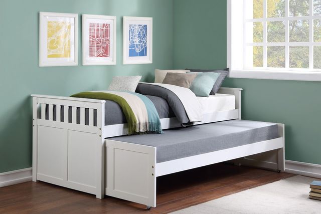 Mazin Furniture Galen White Twin/Twin Daybed-3