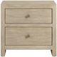 Universal Explore Home™ Oasis Beige Dockside 2-Drawer Nightstand-2