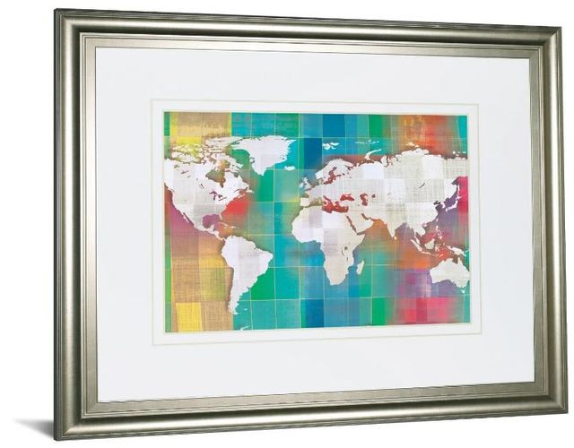 Classy Art Color My World by Venter, T. Wall Art-0