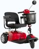 Mega Motion Rascal® Conquest Black/Red 3-Wheel Mobility Scooter-0