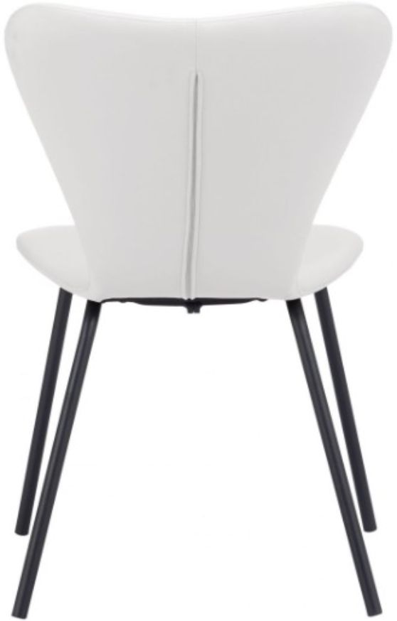Zuo® Modern Torlo White Dining Chair -3