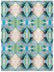 Laura Park Designs Blue/Green Island House Fleece Blanket-1