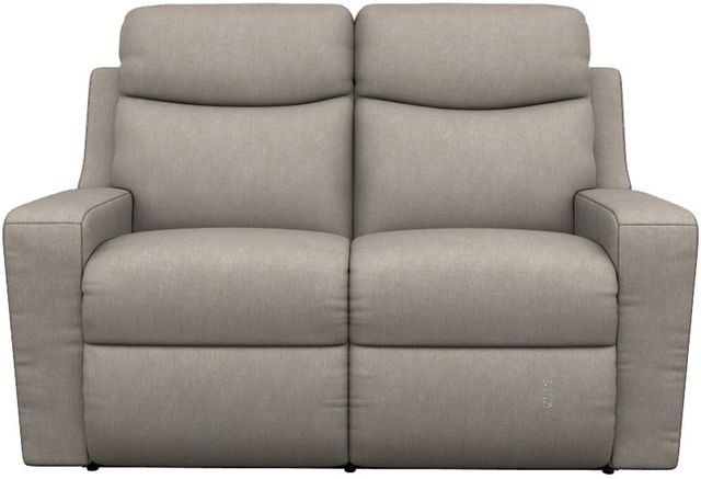 La-Z-Boy® Emmons Ivory Power Reclining Loveseat with Headrest-1