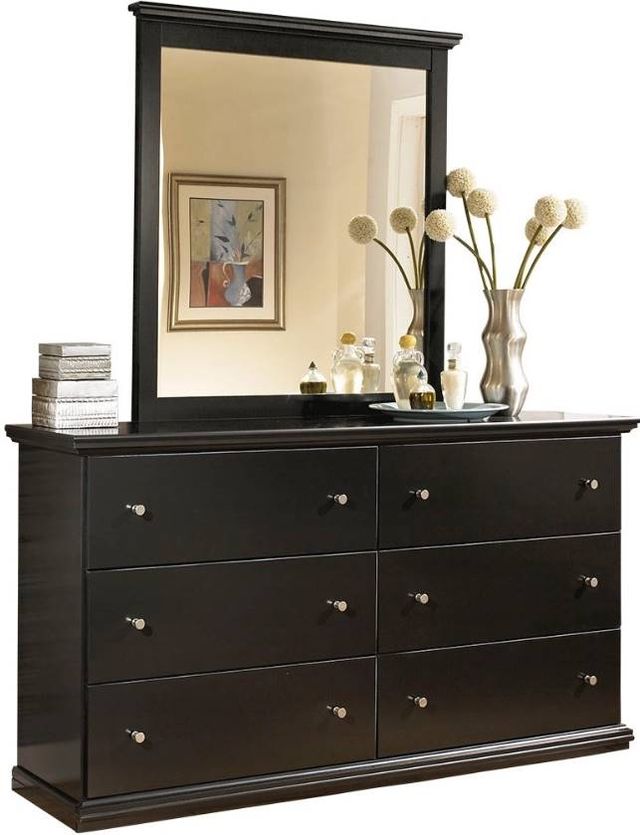 Signature Design by Ashley® Maribel 3-Piece Black Full Panel Bed Set-2