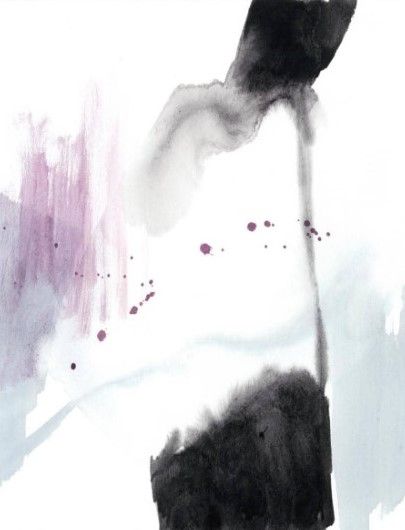 Classy Living Jennifer Goldberger Violet Bloom II Wall Art-2