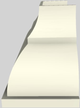 Vent-A-Hood® Designer Series 48" Biscuit Wall Mounted Range Hood-1