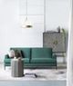 A & B Home Green Upholstered Sofa -4