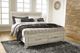 Signature Design by Ashley® Bellaby Whitewash King Storage Platform Bed-2