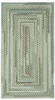Capel Rugs Bear Creek Olive Branch 24" x 8' Concentric Runner Rug-0