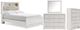 Signature Design by Ashley® Altyra 4-Piece White Full Bookcase Bed Set-0