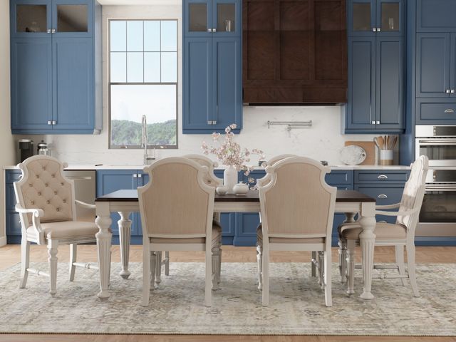 Dynasty Dining Set, 2 Arm Chairs Free!-4