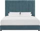 TOV Furniture Arabelle Sea Blue King Bed-2
