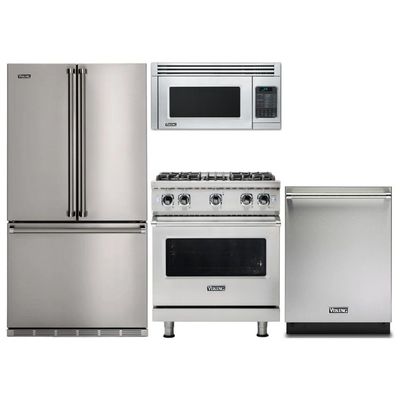 Front view of the Viking 4 Piece Kitchen Package