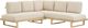 TOV Furniture Evan 2-Piece Cream Wooden Outdoor L-Shaped Sectional-3