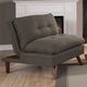 Furniture of America® Braga Gray Chair-1