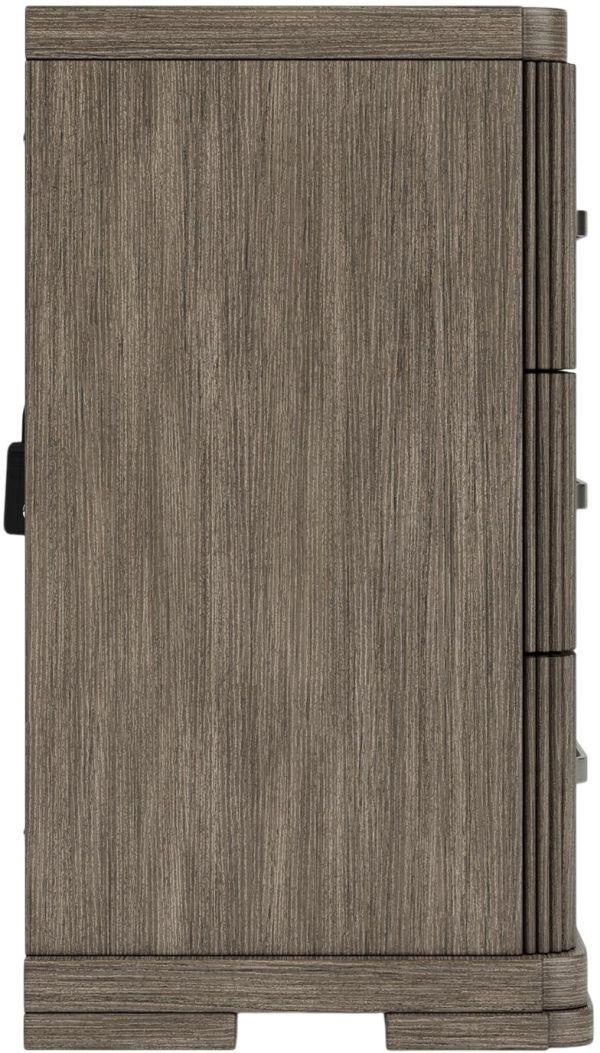 Riverside Furniture Sariel Designer Espresso 3-Drawer Nightstand-3
