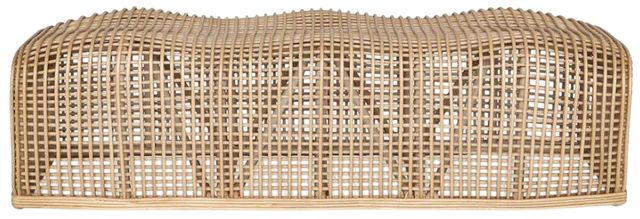 Uttermost® Tino Light Natural Rattan Bench-3