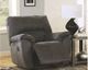 Signature Design by Ashley® Tambo Pewter Rocker Recliner-2