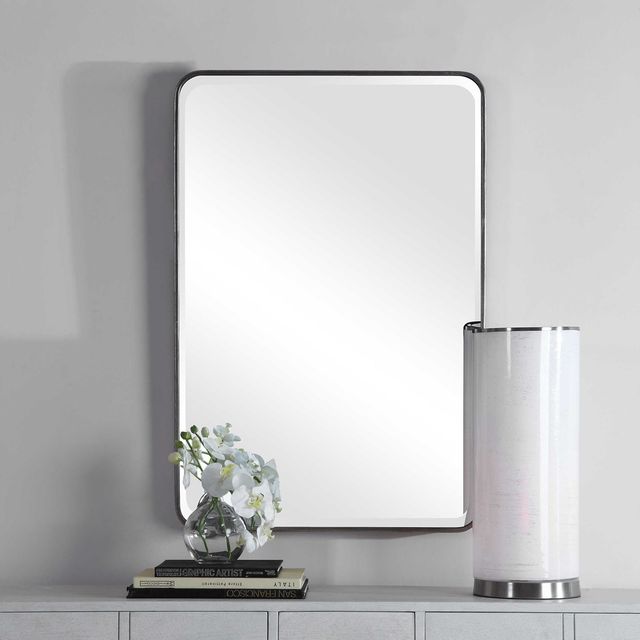 Uttermost® Aramis Silver Leaf Mirror-1