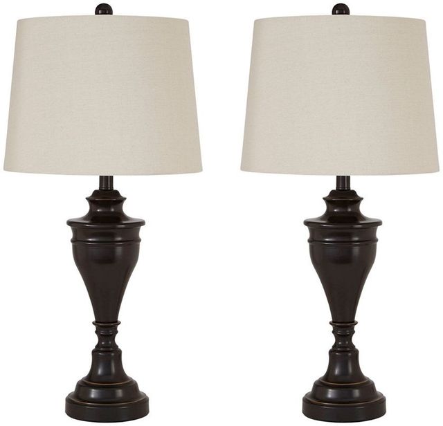 Signature Design by Ashley® Darlita Bronze Metal Table Lamp-1