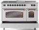 Ilve® Nostalgie II Series 48" Custom RAL Color Pro Style Dual Fuel Range-4
