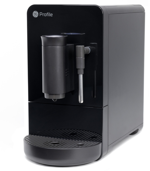 Profile GE Semi Automatic Espresso Machine + Steam Frother | Italian-Made 15 Bar Pump for Balanced Extraction | 15 Adjustable Grind Size Levels | WiFi Connected for Drink Customization - Thumbnail 3