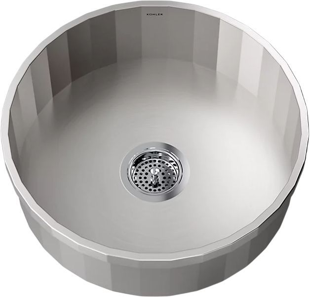 KOHLER® Brinx® Stainless Steel 19" Top-Mount Single-Bowl Bar Sink-0