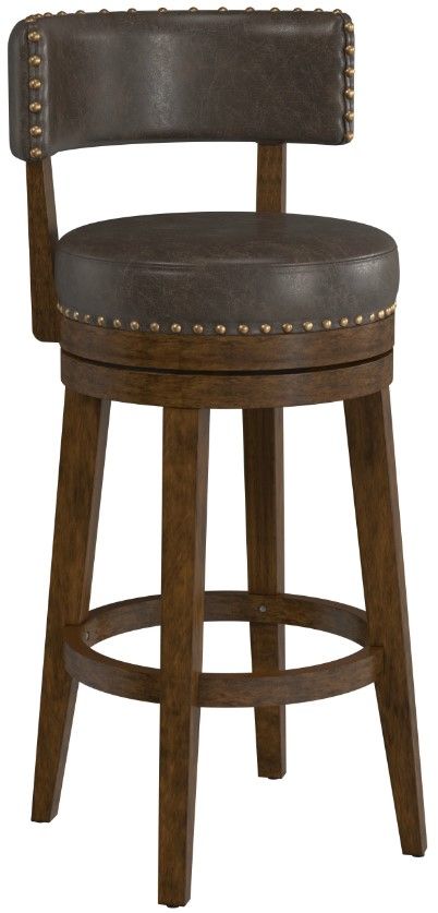 HH2 Home Lawton Walnut Counter Stool-0