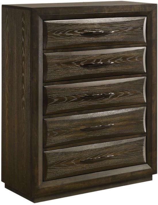 Coaster® Atlas Dark Oak Chest-0