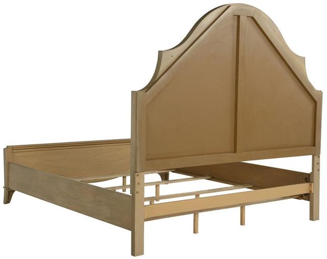 Coaster® Revello Ecru/Washed Mango California King Panel Bed-2