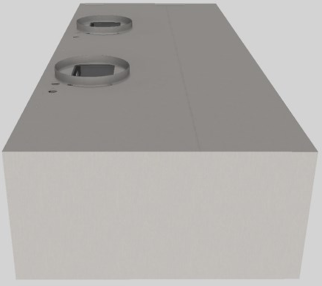 Vent-A-Hood® 60" Stainless Steel Wall Mounted Range Hood-1