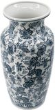 A & B Home Blue/White Vase-1