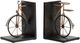 Crestview Collection Tandem Brown Bookend Pair-2