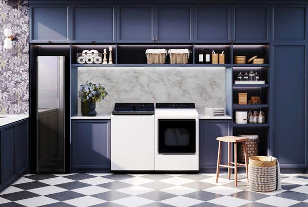 LG 5.3 Cu. Ft. Top Load Washer LG 5.3 Cu. Ft. Alpine White Agitator Top Load Washer