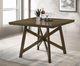 Coaster® Canfield Brown 47" Square Counter Height Dining Table-3